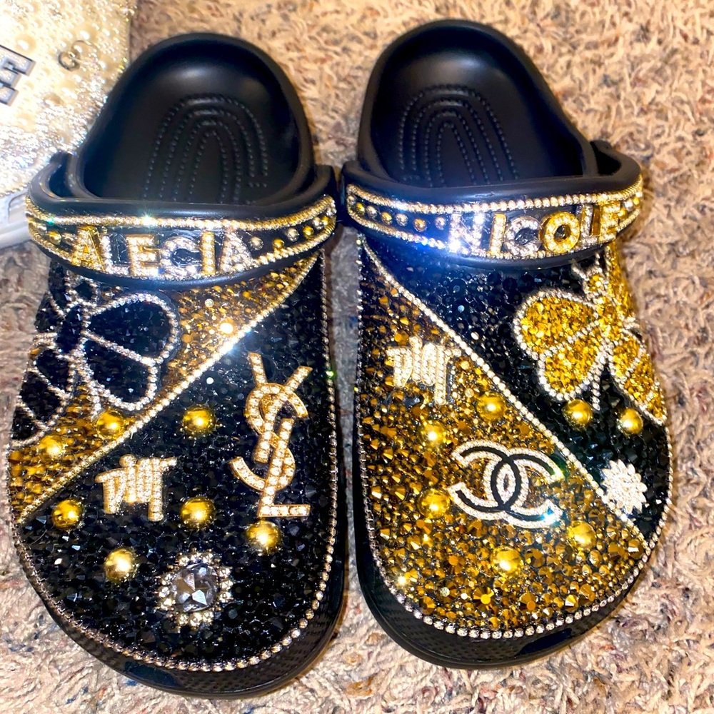 Custom crocs!!